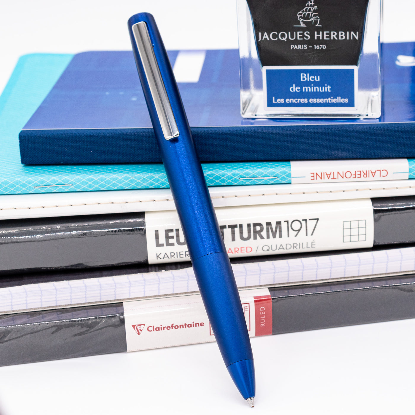 LAMY Aion Special Edition 2019 Ballpoint Pen - Blue chrome trim