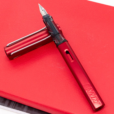 LAMY Safari 2011 Limited Edition Ruby Red Fountain Pen red