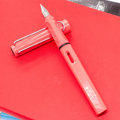 LAMY Safari 2014 Limited Edition Coral Fountain Pen pink