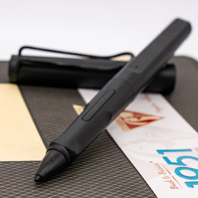 LAMY Safari Note+ Stylus Pen - Black Matte uncapped