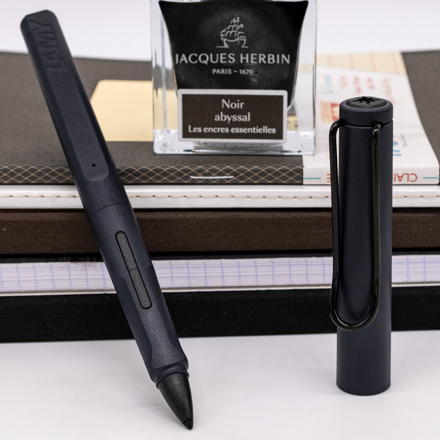 LAMY Safari Note+ Stylus Pen - Steel Black Matte