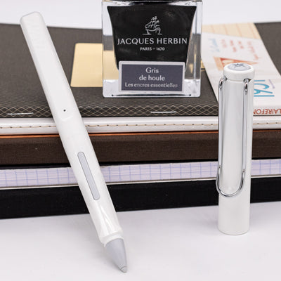 LAMY Safari Note+ Stylus Pen - White Gloss