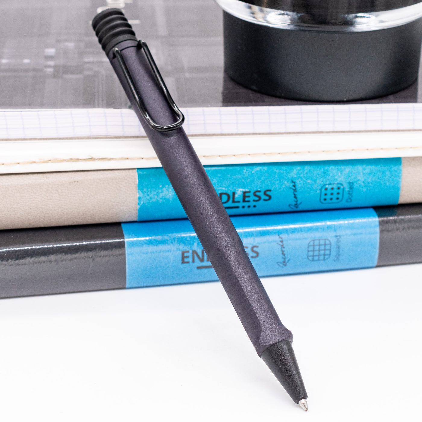 LAMY Safari Ballpoint Pen - Steel Black new