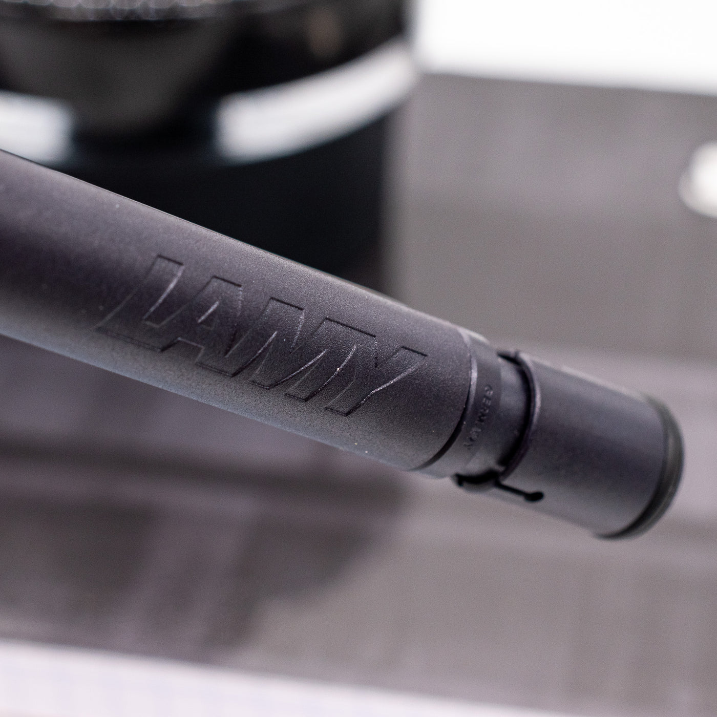 LAMY Safari Mechanical Pencil - Steel Black logo