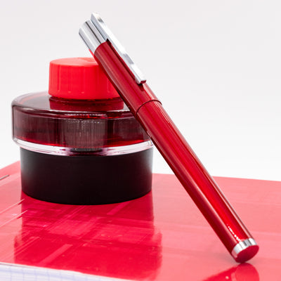 LAMY Scala Piano Red Rollerball Pen capped