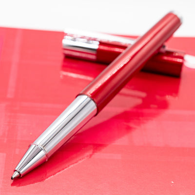 LAMY Scala Piano Red Rollerball Pen uncapped