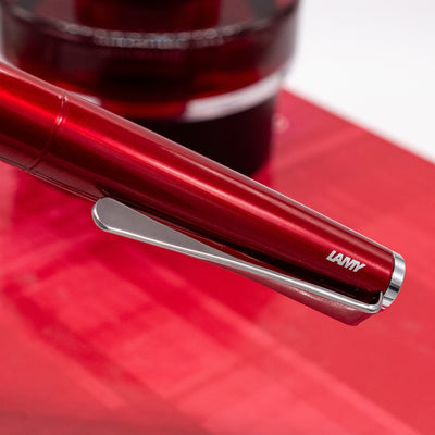 LAMY Studio Fountain Pen - Piano Red Gloss logo