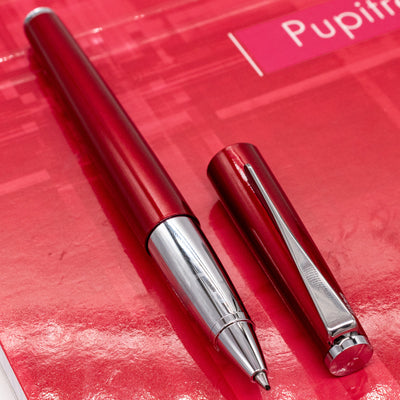 LAMY Studio Rollerball Pen - Piano Red Gloss silver trim