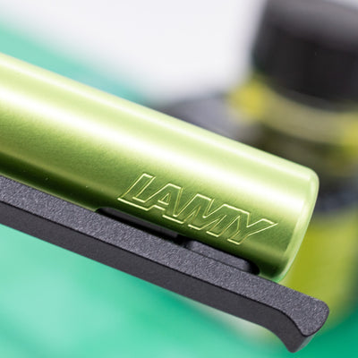 LAMY Tipo Special Edition 2019 Rollerball Pen - Emerald Green logo