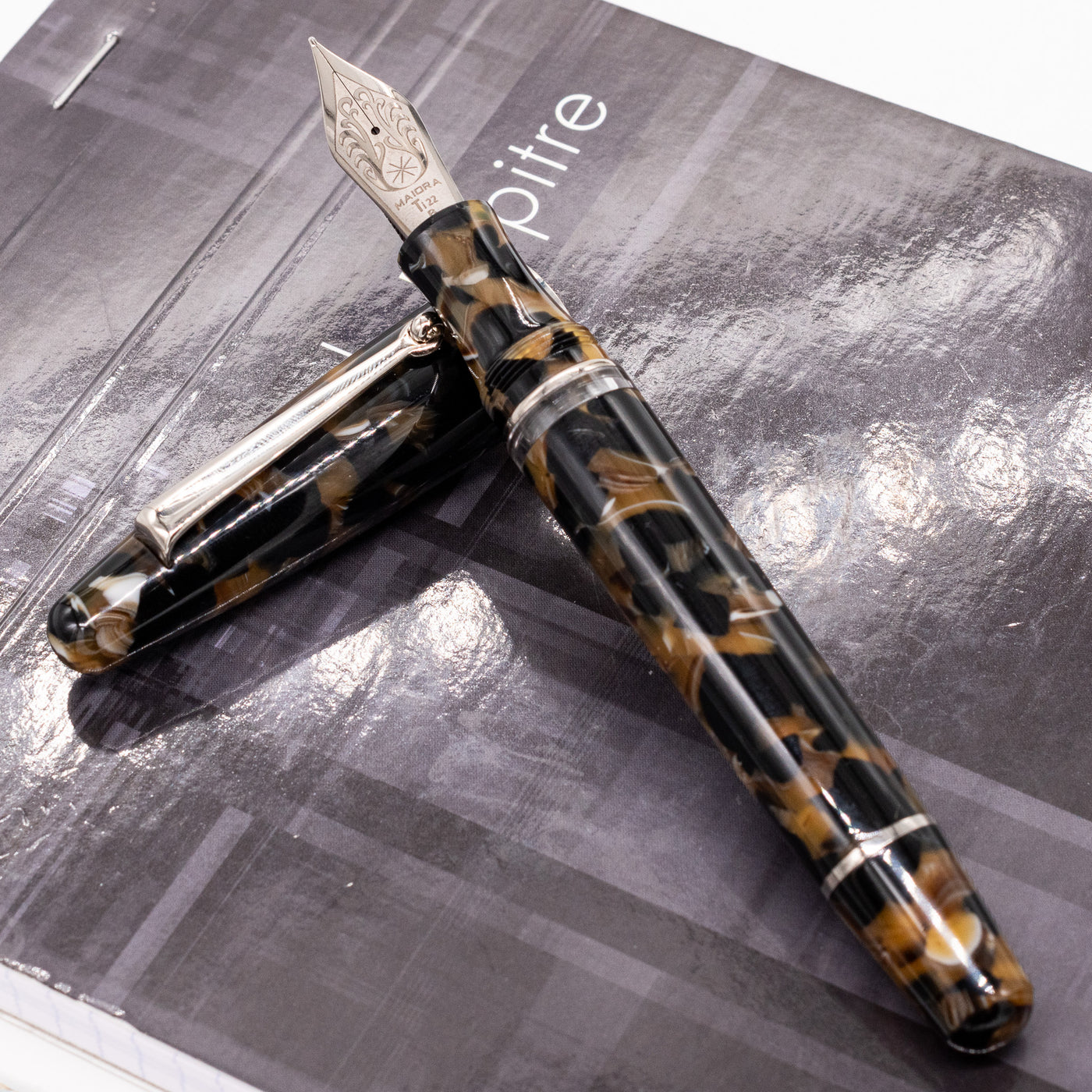 Maiora Ultra Ogiva T22 Gea Brown Fountain Pen new