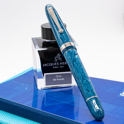 Molteni Modelo 58 Fountain Pen - Capri Blue capped