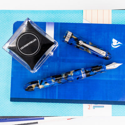 Molteni Modelo 58 Fountain Pen - Stone Blue italian