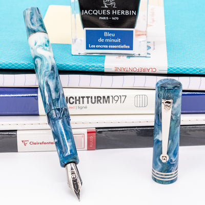 Molteni Modelo 60 Fountain Pen - Arctic Blast