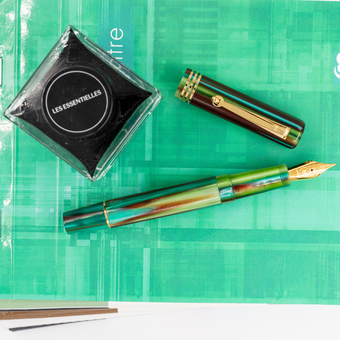 Molteni Modelo 60 Fountain Pen - Avocado new