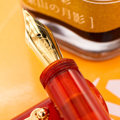 Molteni Modelo 60 Fountain Pen - Carnelian gold stainless steel nib