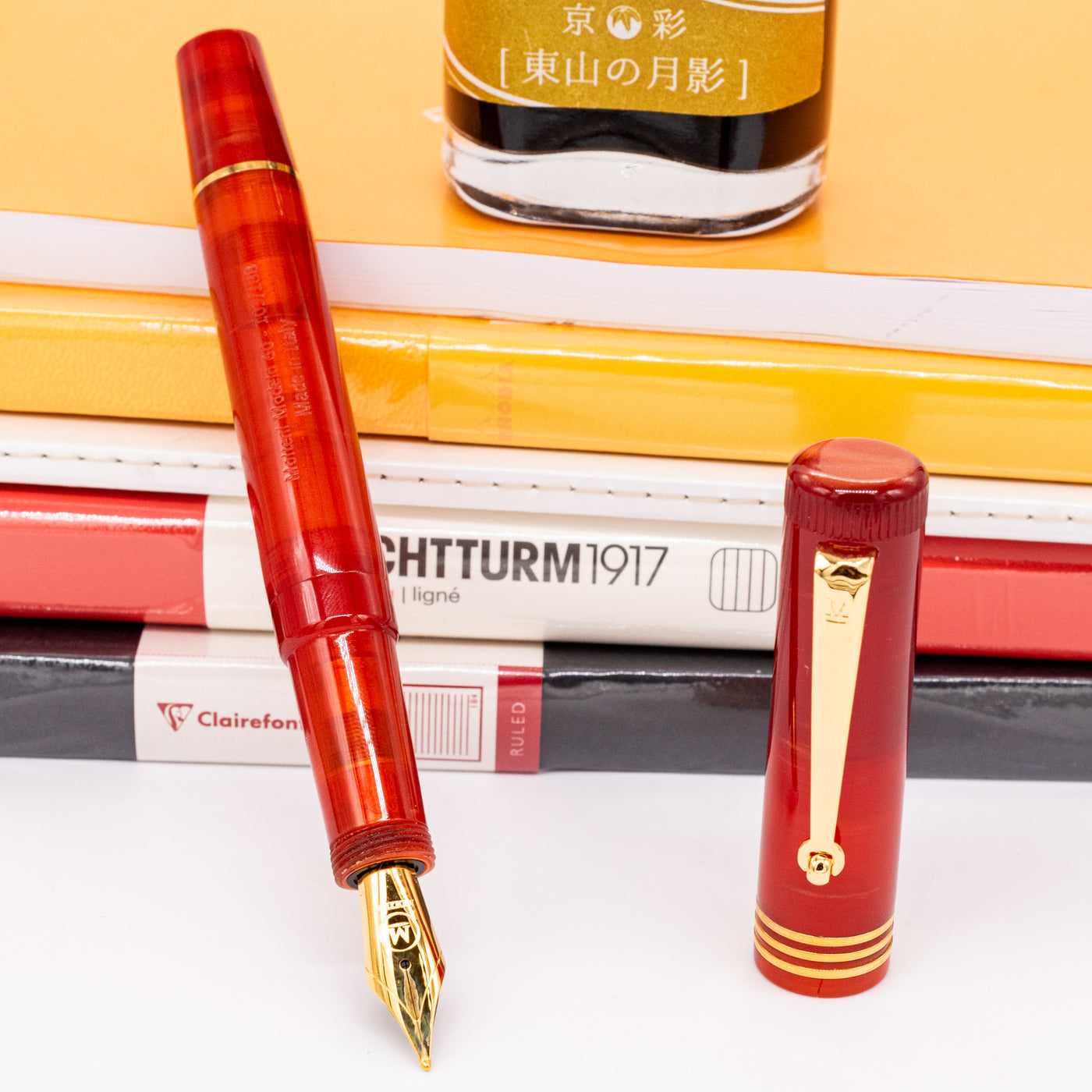 Molteni Modelo 60 Fountain Pen - Carnelian