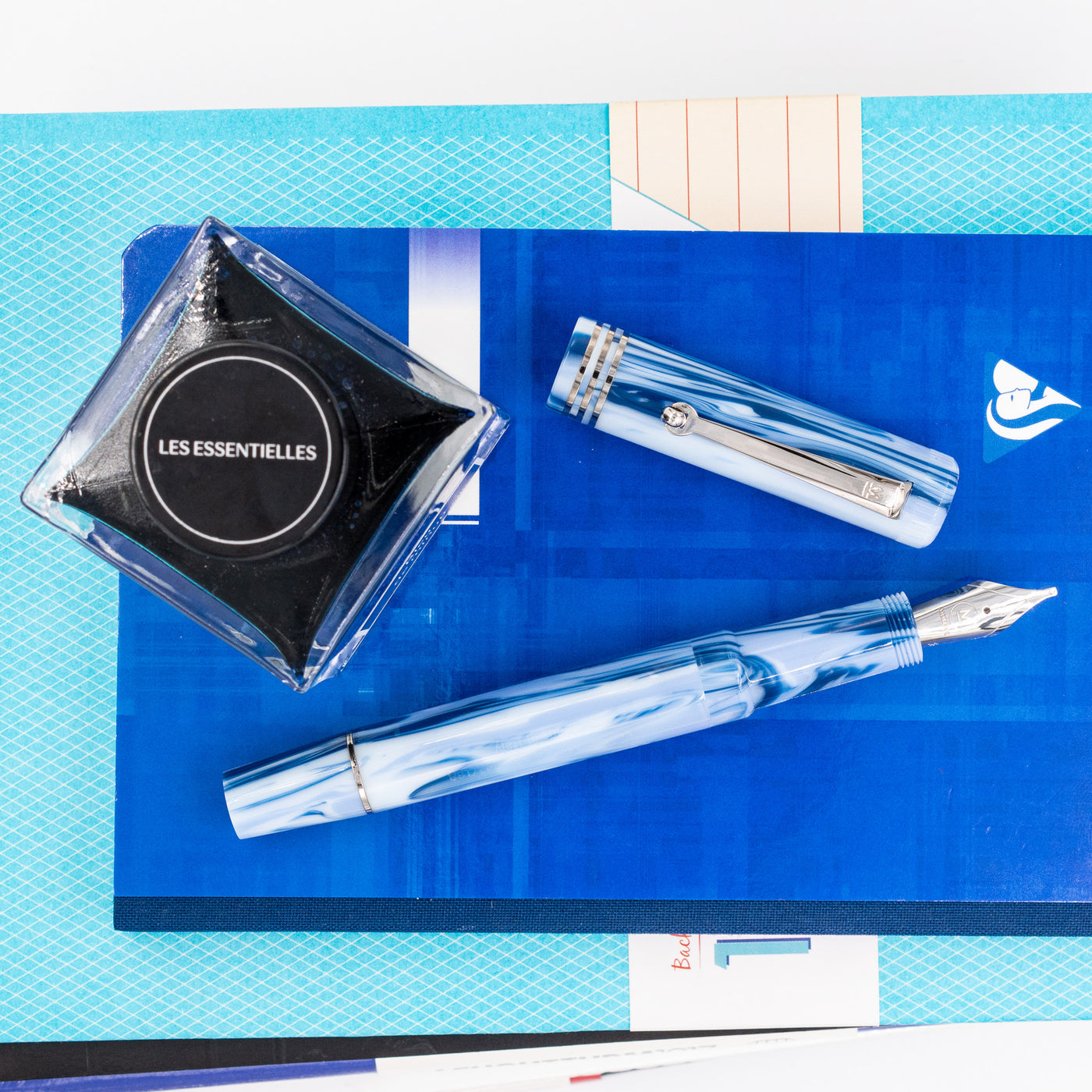 Molteni Modelo 60 Fountain Pen - Carolina Breeze new