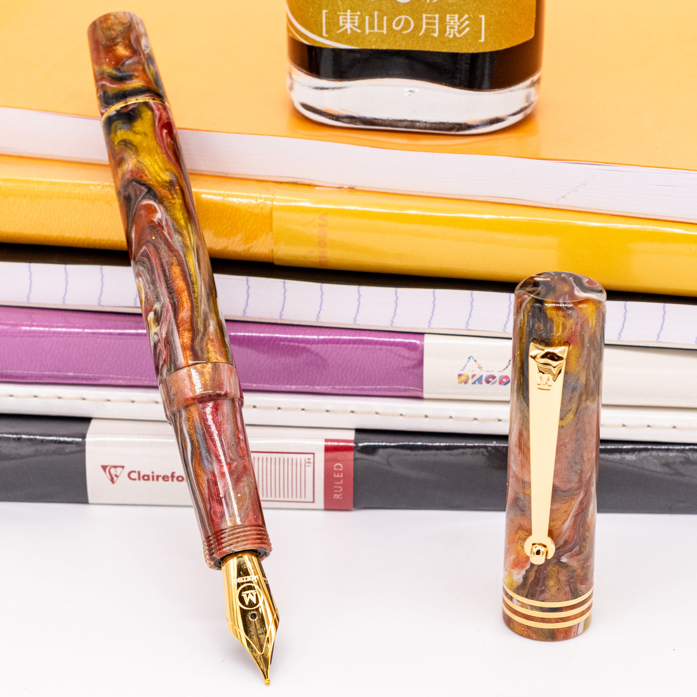 Molteni Modelo 60 Fountain Pen - Desert Sunset