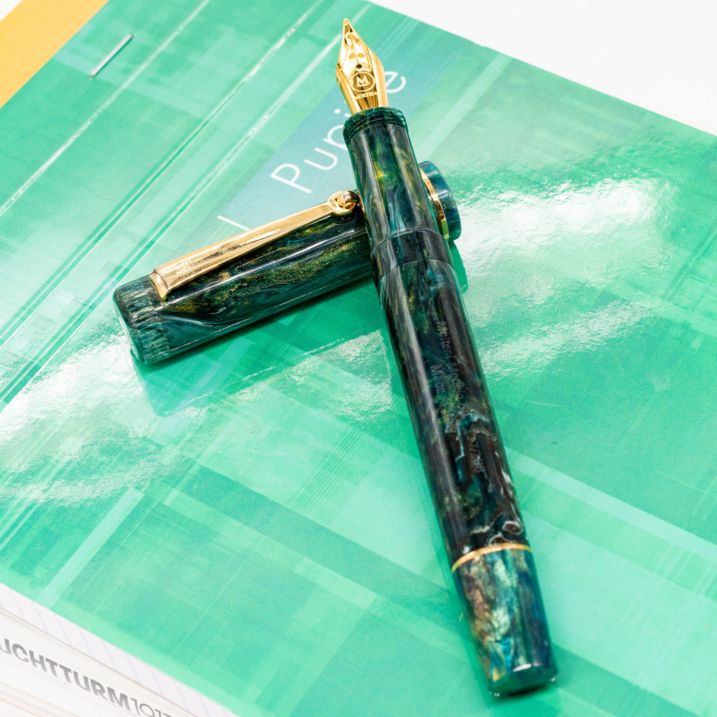 Molteni Modelo 60 Fountain Pen - Evergreen new