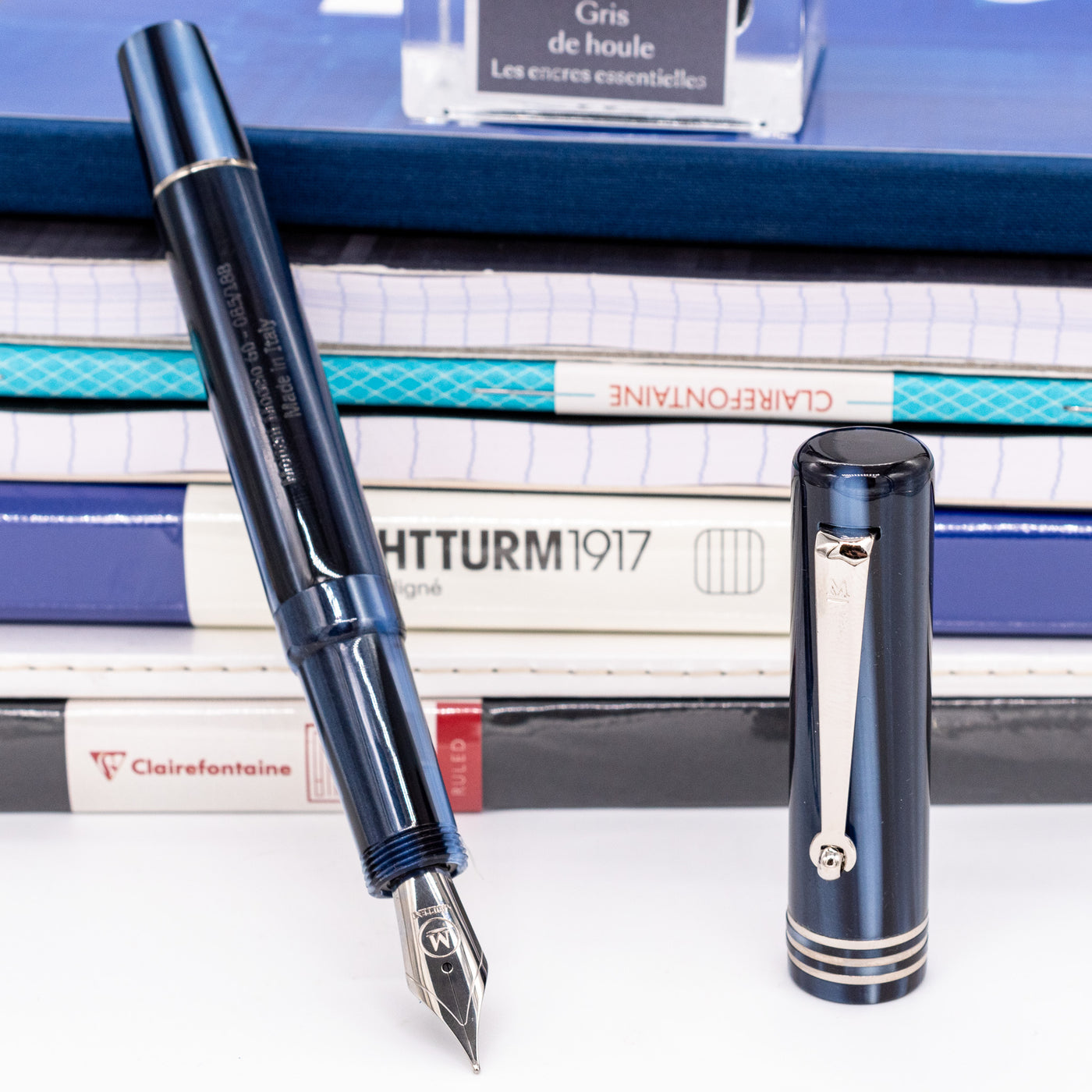 Molteni Modelo 60 Fountain Pen - Regent Blue