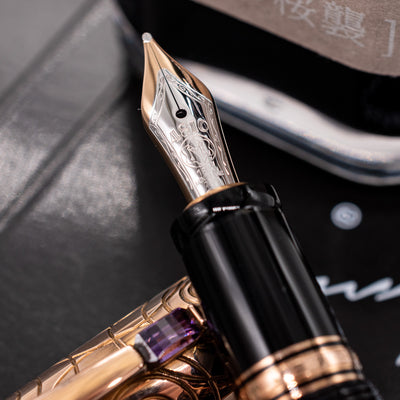 Montblanc Boheme Pirouette Lilas Fountain Pen 18k gold nib