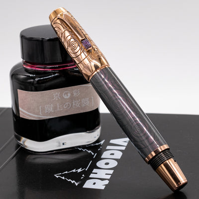 Montblanc Boheme Pirouette Lilas Fountain Pen capped