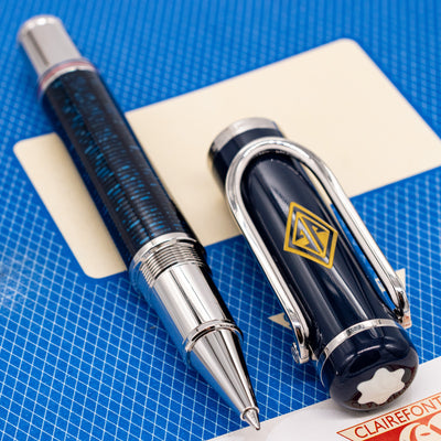 Montblanc Great Characters Great Gatsby Rollerball Pen blue