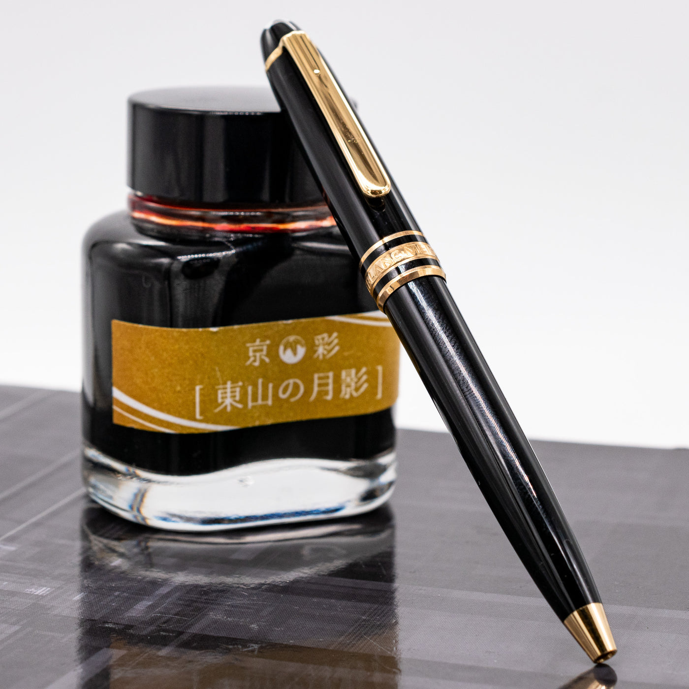 Montblanc Meisterstuck 116 Mozart Black Gold Ballpoint Pen