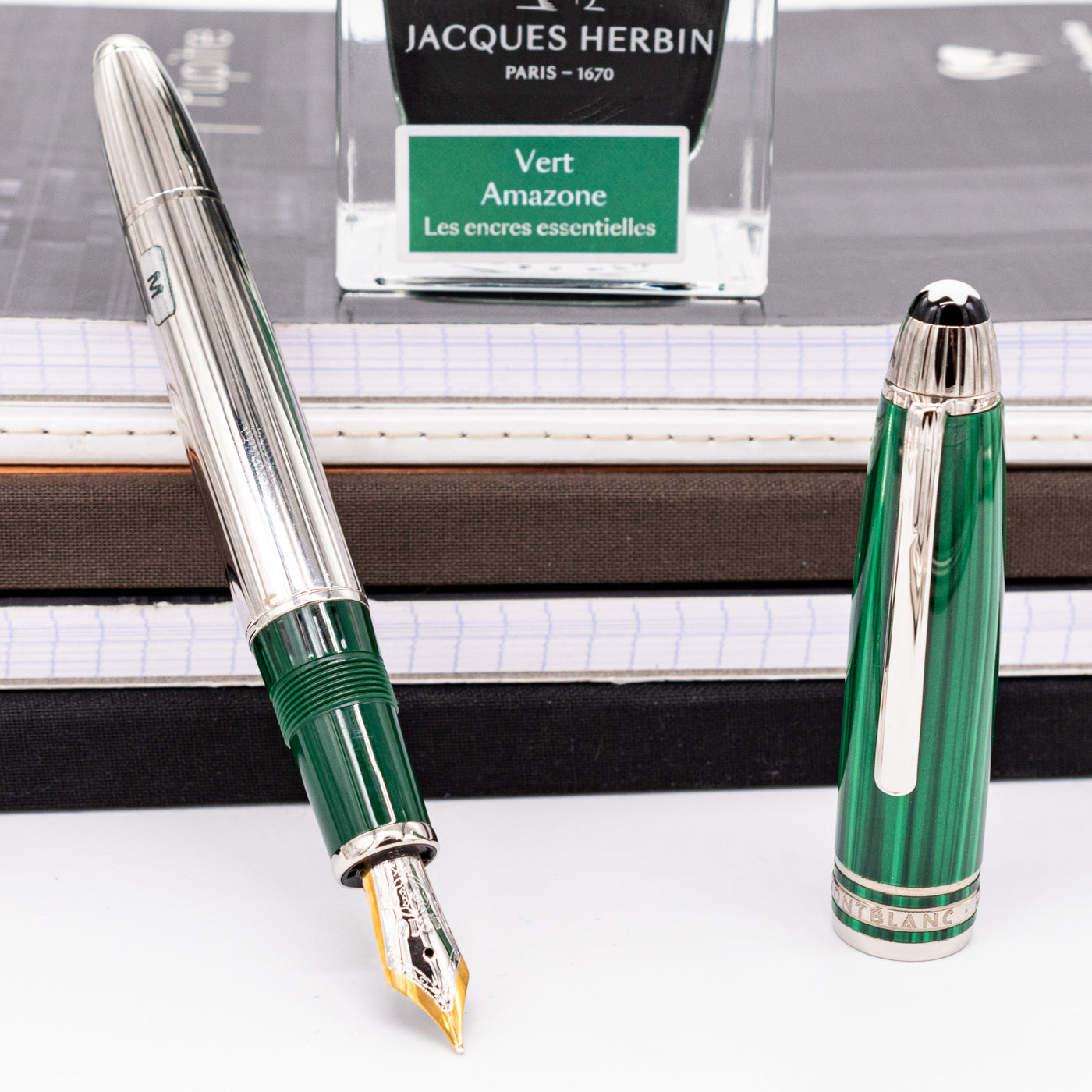 Montblanc Meisterstuck 146 Solitaire Czar Nikolai I Platinum LeGrand Fountain Pen