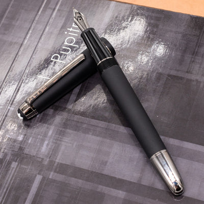 Montblanc Meisterstuck Ultra Black Classique Fountain Pen Matte