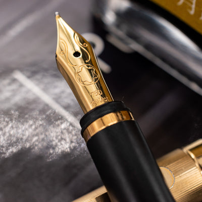 Montblanc Noblesse Oblige Gold Plated Fountain Pen 18k gold nib