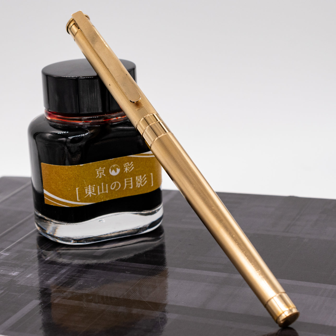 Montblanc Noblesse Oblige Gold Plated Fountain Pen capped