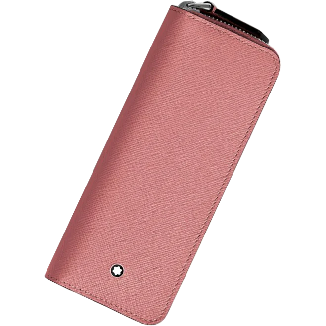 Montblanc Sartorial 2 Pen Zip Pouch - Blush