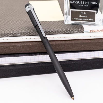 Montblanc Scenium Black & Platinum Ballpoint Pen