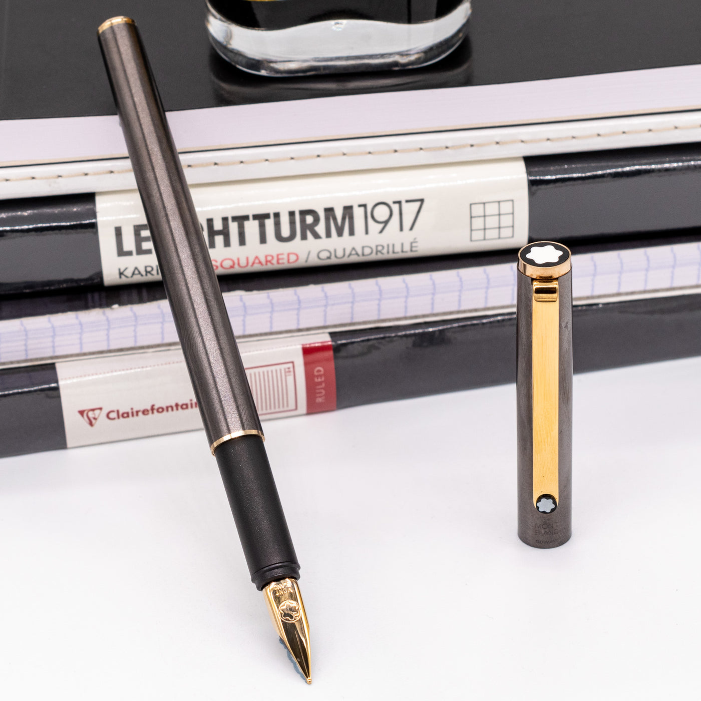 Montblanc Slimline 2118 Gunmetal Fountain Pen