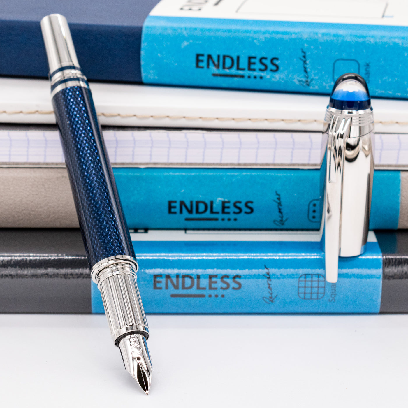 Montblanc Starwalker Blue Planet Doue Fountain Pen