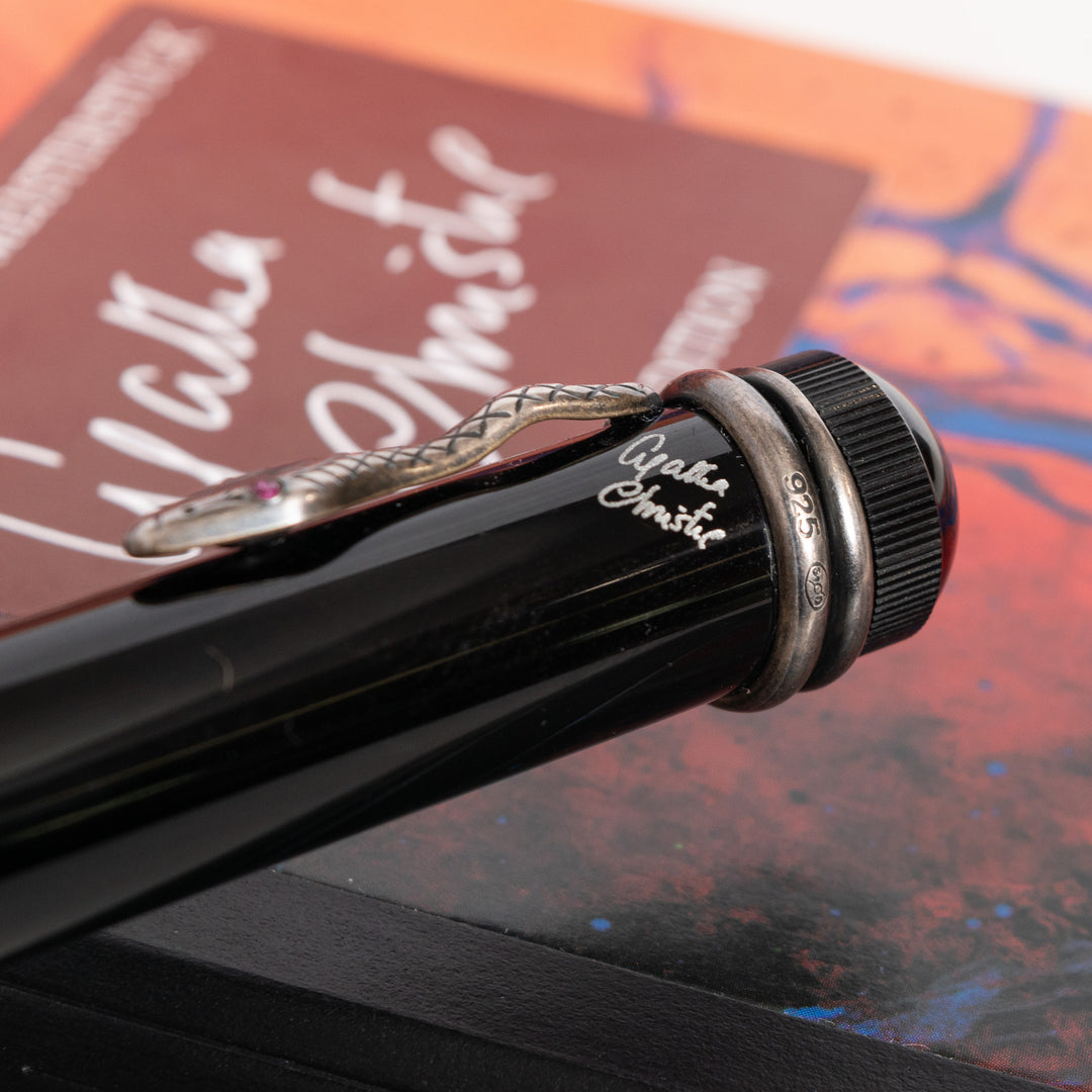 Montblanc Writer s Edition Agatha Christie Fountain Pen Preowned Truphae