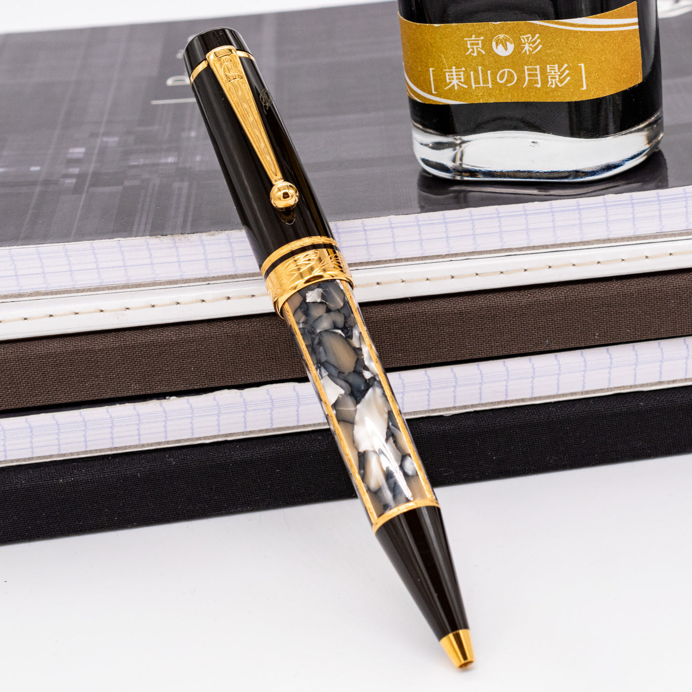 Montblanc Writer's Edition Alexander Dumas Ballpoint Pen Marble