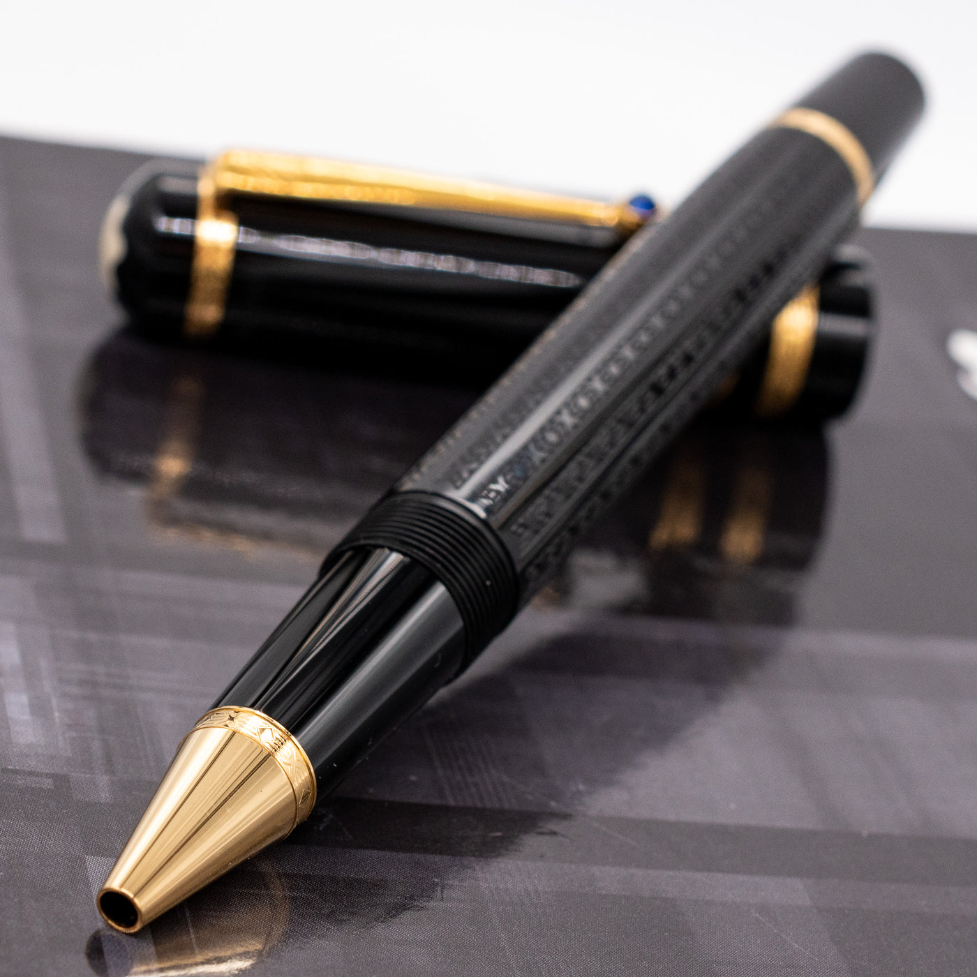 Montblanc Writer's Edition Fyodor Dostoevsky Rollerball Pen Uncapped