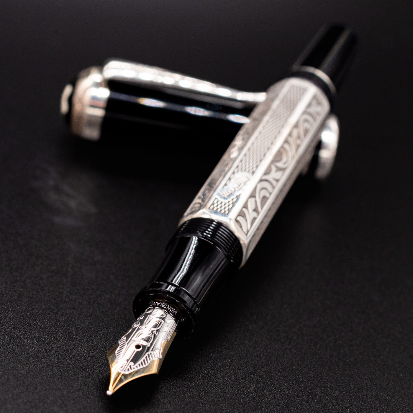 Montblanc Writer's Edition Marcel Proust Fountain Pen Uncapped