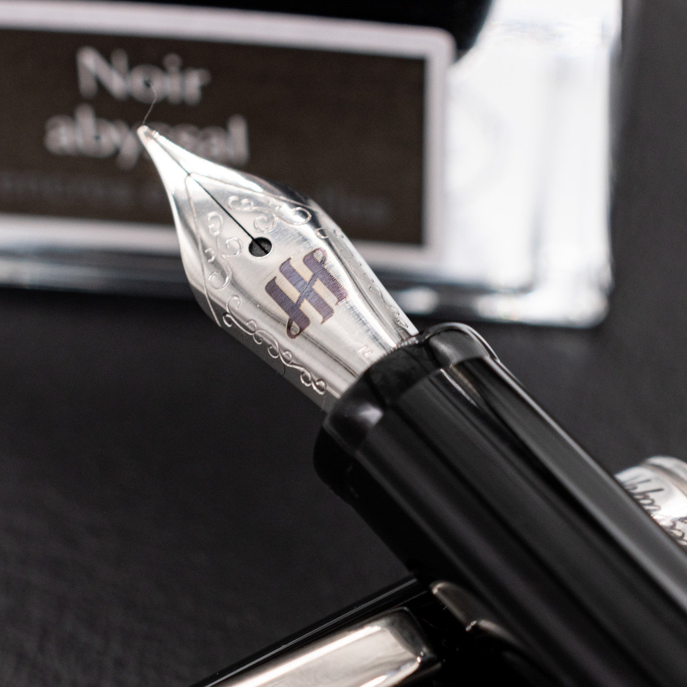 Montegrappa Armonia Fountain Pen Black Stainless Steel Nib