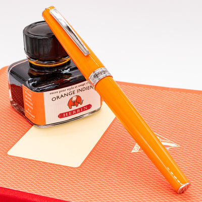 Montegrappa Armonia Fountain Pen Orange Capped