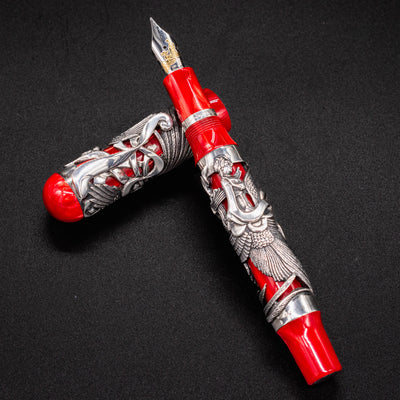 Montegrappa Eternal Bird Limited Edition Fountain Pen sterling silver