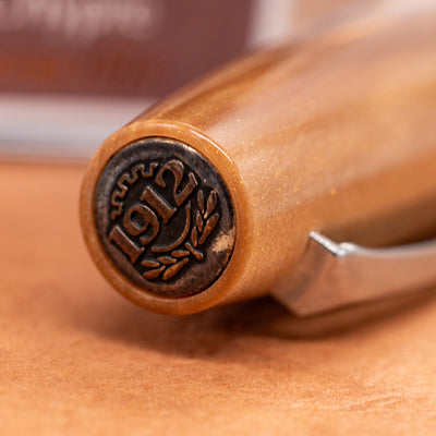 Montegrappa Felicita Caramel Rollerball Pen cap top