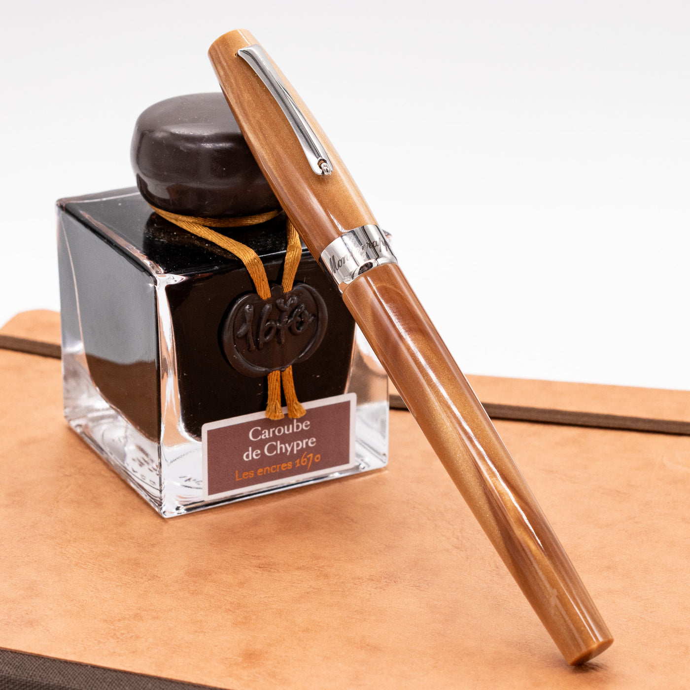 Montegrappa Felicita Caramel Rollerball Pen capped