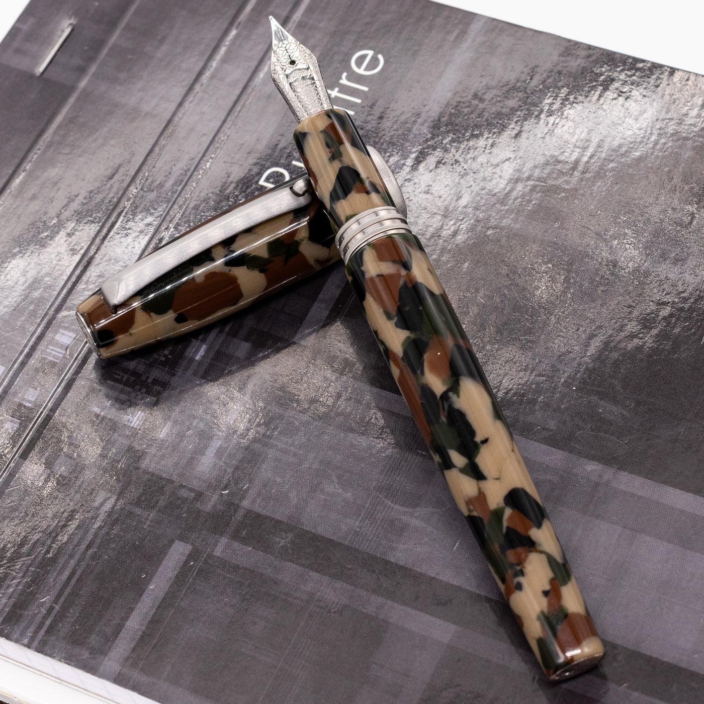 Montegrappa Fortuna Camouflage Fountain Pen - Preowned