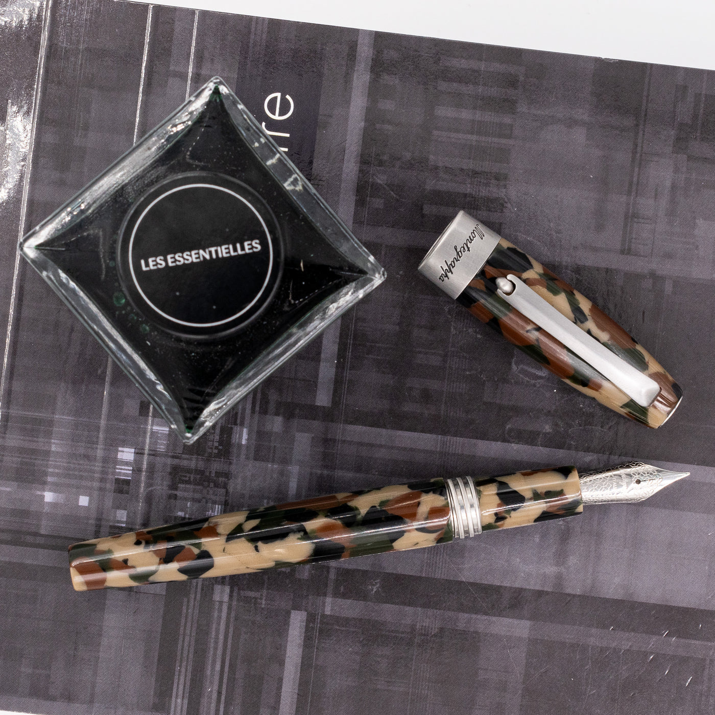 Montegrappa Fortuna Camouflage Fountain Pen - Preowned