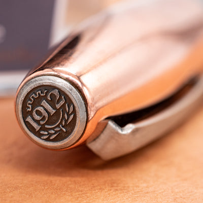 Montegrappa Fortuna Copper Mule Rollerball Pen cap top