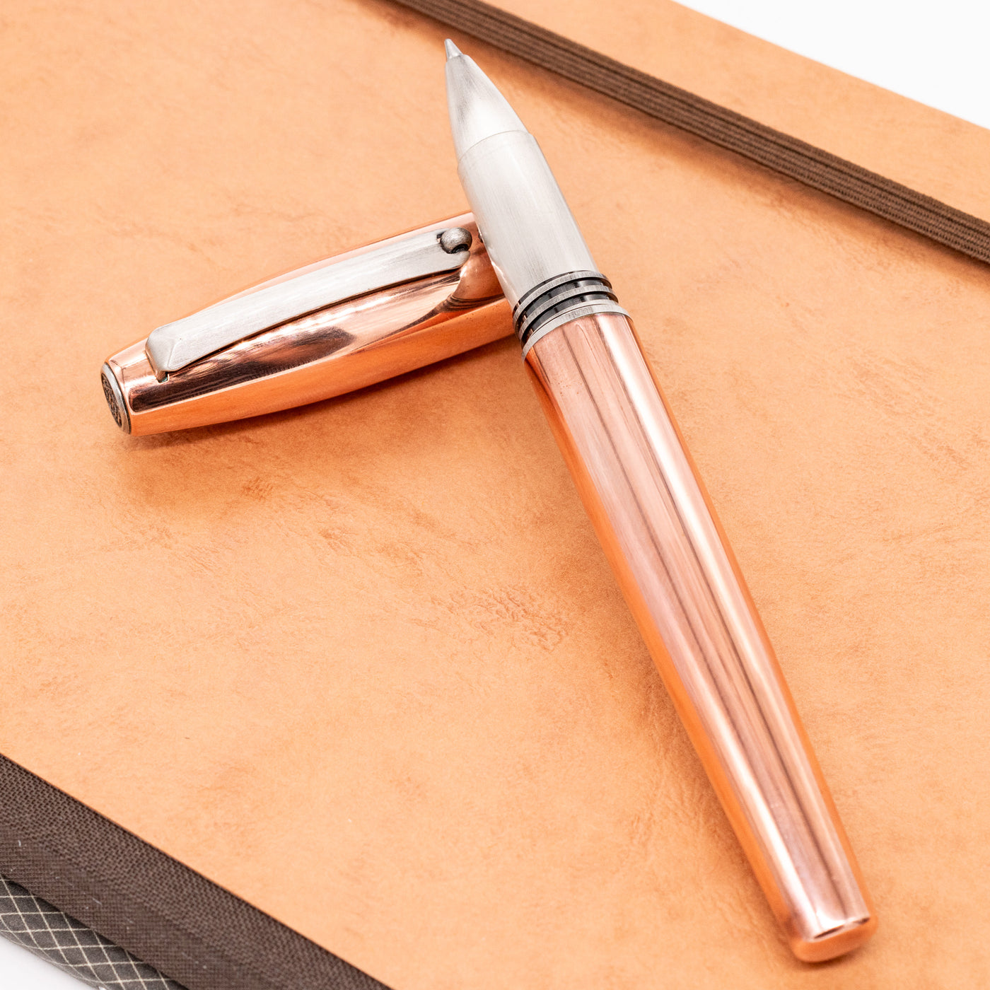 Montegrappa Fortuna Copper Mule Rollerball Pen shiny