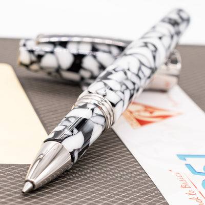 Montegrappa Fortuna Mosaico Rome Rollerball Pen uncapped